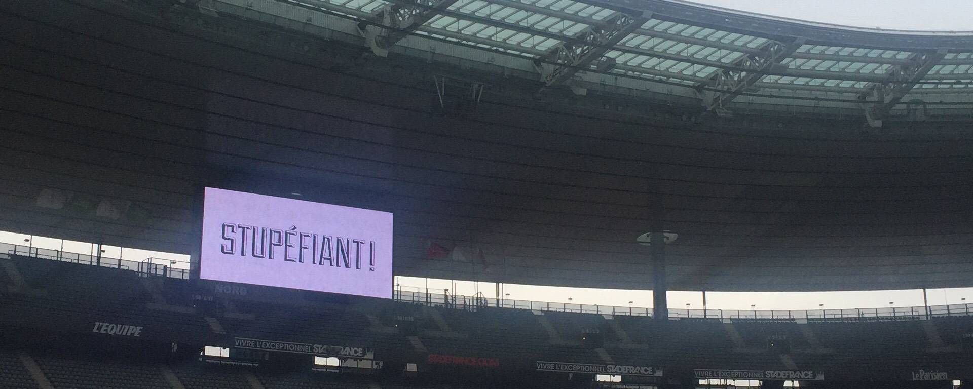 Stade de France, Saint-Denis, tribunes