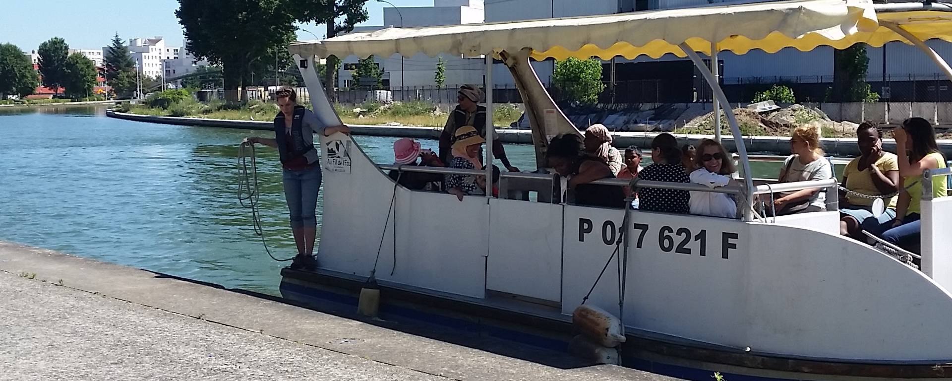 Mini-croisières sur le canal Saint-Denis ©CharlineFéral