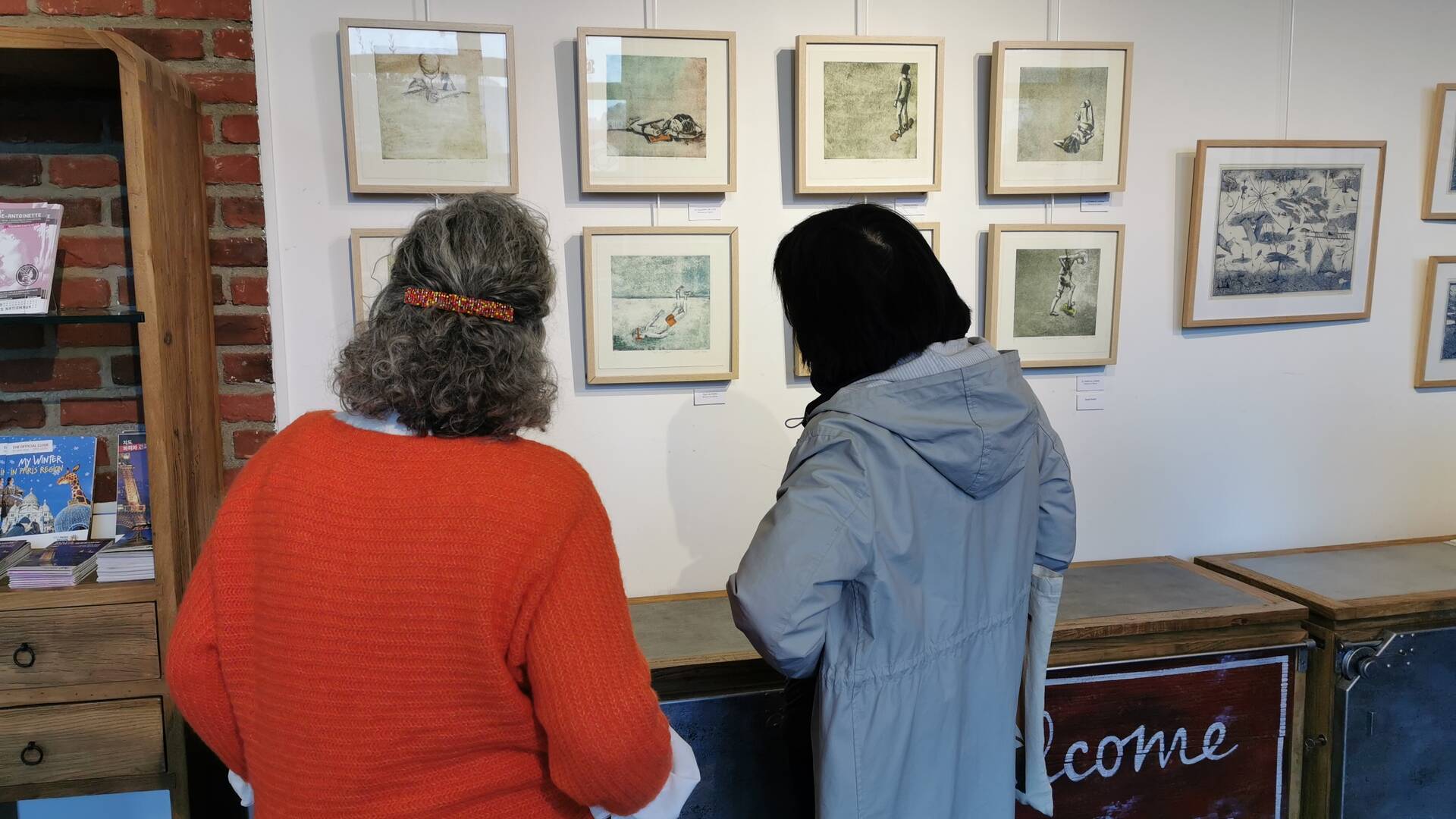 Exposition "Opus Estampes" par les artistes graveurs audoniens et les élèves des Beaux-Arts de Saint-Ouen-sur-Seine